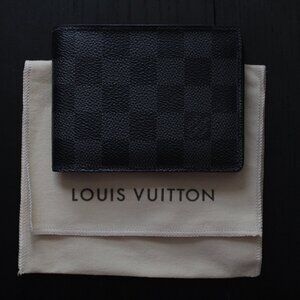 Louis Vuitton Multiple Wallet Damier Graphite Canvas